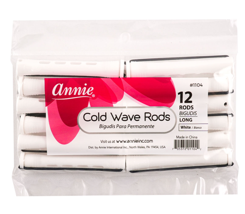 Annie Cold Wave Rods Long White (12 Count) #1104.png