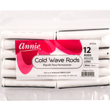 Annie Cold Wave Rods Long White (12 Count) #1104