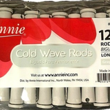 Annie Cold Wave Rods Long Gray (12 Count) #1105