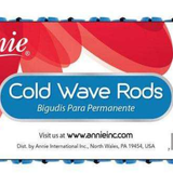 Annie Cold Wave Rods Short Blue (12 Count) #1113