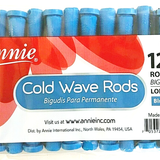 Annie Cold Wave Rods Long Blue (12 Count) #1107