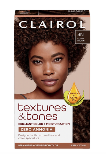Clairol Textures & Tones Permanent Moisture Rich Color 3N Cocoa Brown.png