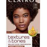 Clairol Textures &amp; Tones Permanent Moisture Rich Color 3N Cocoa Brown
