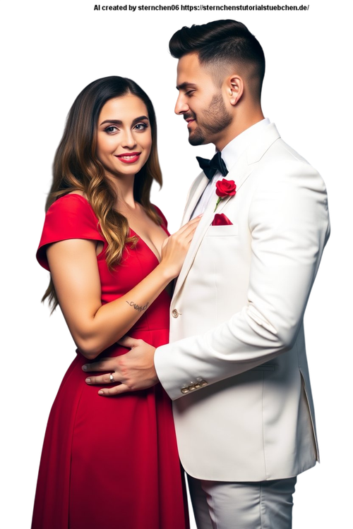 [s 1260862662] [gs 7] [is 25] [u 0] [oi 0] [m flux1] european valentne couple, she in a red dress an