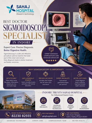 Best Doctor Sigmoidoscopy Specialist in Indore | Sahaj Hospital.png