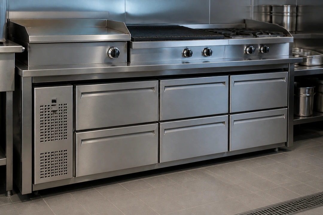 Chef Base Refrigerator: Low-Profile Cold Storage for Busy Cooking Lines