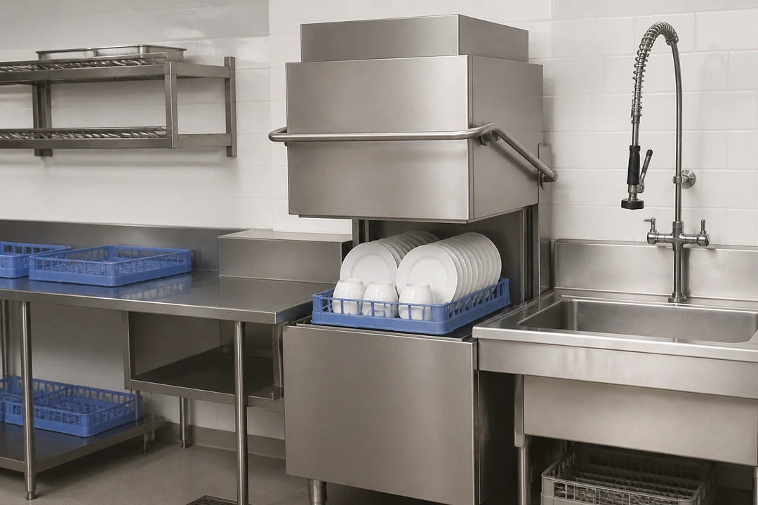 CMA Dishwashers Guide: Throughput, Chemicals, and Dish-Pit Layout