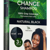 RED Color Change Shampoo Natural Black 3 pcs pack