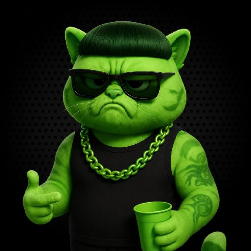 Catboss token art