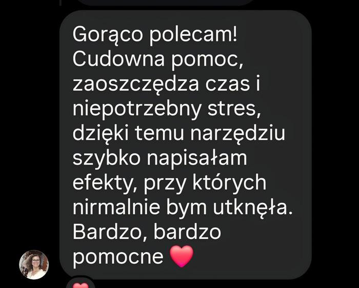 Opinia 5 - Kreator AI do opisu i analizy