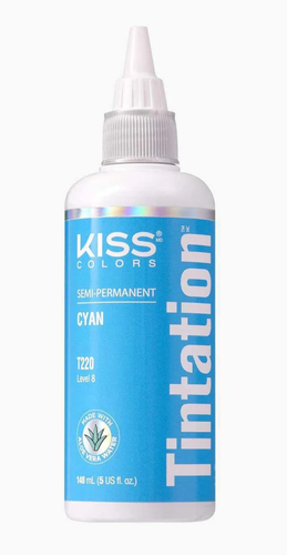 Red by Kiss Tintation Semi Permanent Hair Dye T220 Cyan.png