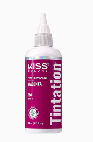 Red by Kiss Tintation Semi Permanent Hair Dye T540 Magenta.png