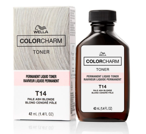 Wella Color Charm Permanent Liquid Toner T14 Pale Ash Blonde.png
