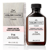 Wella Color Charm Permanent Liquid Toner T14 Pale Ash Blonde