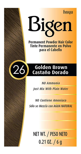 Bigen Permanent Powder Hair Color 26 Golden Brown.png
