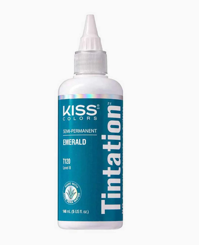 Red by Kiss Tintation Semi Permanent Hair Dye T120 Emerald.png