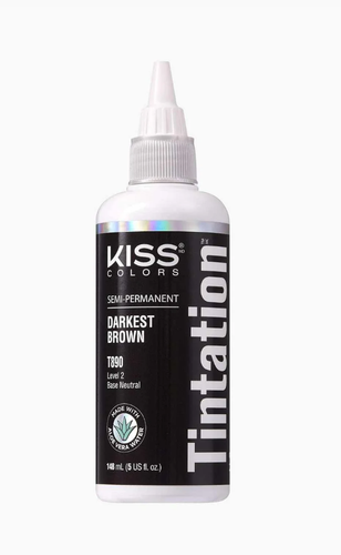 Red by Kiss Tintation Semi Permanent Hair Dye T890 Darkest Brown.png