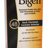 Bigen Permanent Powder Hair Color 48 Dark Chestnut