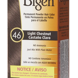 Bigen Permanent Powder Hair Color 46 Light Chestnut
