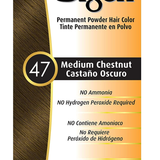 Bigen Permanent Powder Hair Color 47 Medium Chestnut