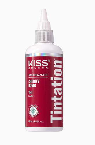 Red by Kiss Tintation Semi Permanent Hair Dye T541 Cherry Bomb.png