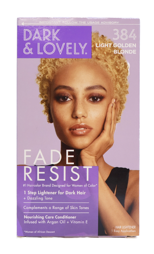 Dark & Lovely Fade Resist Hair Color 384 Light Golden Blonde.png