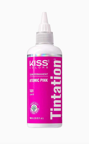 Red by Kiss Tintation Semi Permanent Hair Dye T431 Atomic Pink.png
