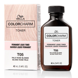 Wella Color Charm Permanent Liquid Toner T05 Pale Rose Blonde