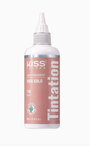 Red by Kiss Tintation Semi Permanent Hair Dye T740 Rose Gold.png