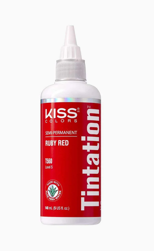 Red by Kiss Tintation Semi Permanent Hair Dye T560 Ruby Red.png
