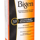 Bigen Permanent Powder Hair Color 59 Oriental Black