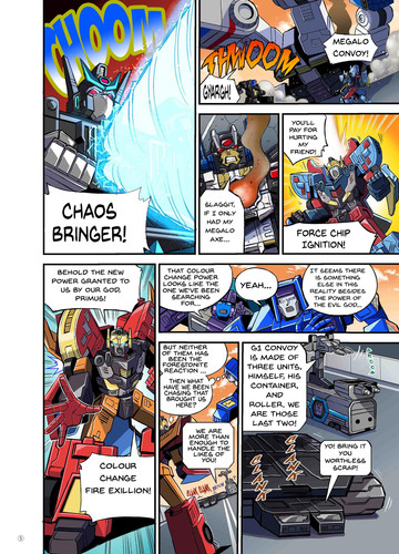 Takara Tomy New Legends Nemesis Star Convoy Web Manga English Translation 05