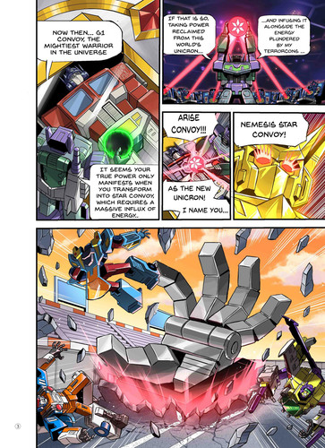Takara Tomy New Legends Nemesis Star Convoy Web Manga English Translation 03