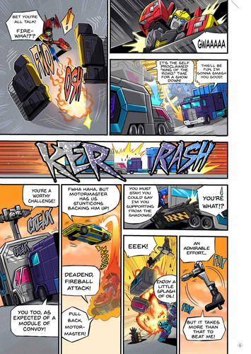 Takara Tomy New Legends Nemesis Star Convoy Web Manga English Translation 06