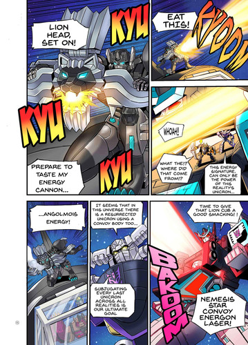 Takara Tomy New Legends Nemesis Star Convoy Web Manga English Translation 15