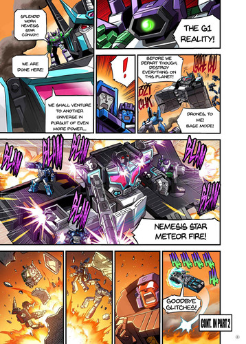 Takara Tomy New Legends Nemesis Star Convoy Web Manga English Translation 08