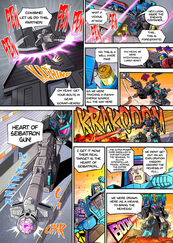 Takara Tomy New Legends Nemesis Star Convoy Web Manga English Translation 07