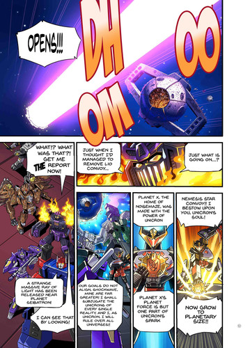 Takara Tomy New Legends Nemesis Star Convoy Web Manga English Translation 12
