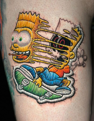 698ee18d6febf this tattoo artist stitches tattoos onto skin and they look incredibly real 30 new pic.jpg