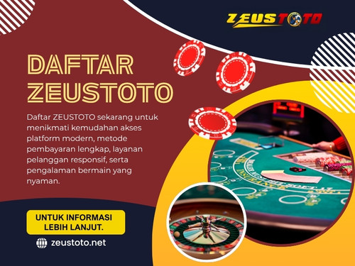 Sebelum melakukan daftar zeustoto, ada beberapa hal yang sebaiknya dipersiapkan. Melakukan registrasi melalui perangkat pribadi jauh lebih aman dibandingkan menggunakan komputer umum.

Baca Blog Kami:
https://zeustoto.weebly.com/
https://zeustotoindonesia.jimdosite.com/
https://zeustoto.mystrikingly.com/

Tautan Lainnya:
https://www.magcloud.com/user/zeustotologin
https://www.ted.com/profiles/51753016
https://www.viki.com/collections/4286863l-zeustoto