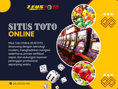 Popularitas situs toto online meningkat karena menawarkan akses yang fleksibel dan mudah digunakan. Kemudahan tersebut membuat semakin banyak pengguna tertarik mencoba platform berbasis online.

Baca Blog Kami:
https://zeustotologin.wixsite.com/zeustoto/
https://zeustoto.mystrikingly.com/
https://blogfreely.net/zeustoto/

Tautan Lainnya:
https://peatix.com/user/29918146/view
https://issuu.com/zeustotologin
https://disqus.com/by/zeustotologin/about/