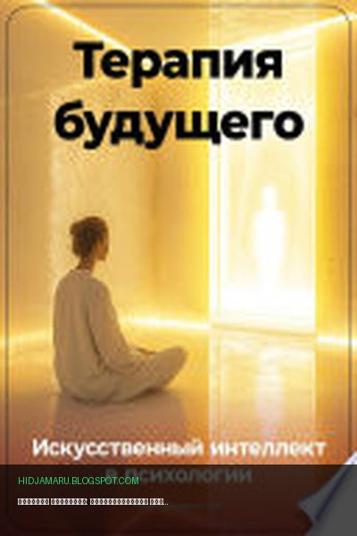 Обложка книги «Терапия будущего: Искусственный интеллект в психологии» - Артем Демиденко