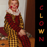 Vintage Clown Costume