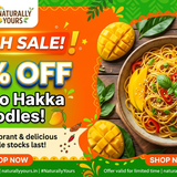 FLASH SALE 49% Off Naturally Yours Mango Hakka Noodles!