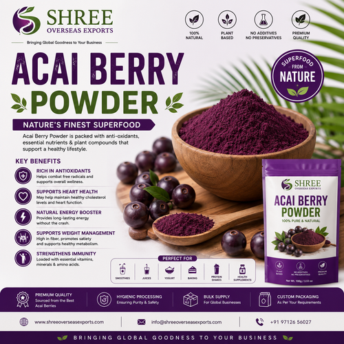 Acai Berry Powder for Supplements A Premium Superfood Ingredient for Global Manufacturers.png