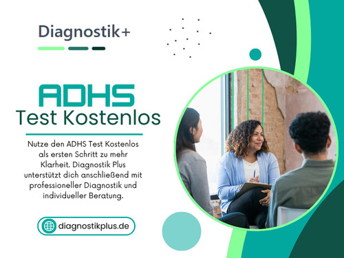 Ein Grund für die hohe Nachfrage nach einem ADHS Test kostenlos ist die Unsicherheit im Umgang mit eigenen Symptomen. Viele Betroffene haben über Jahre gelernt, ihre Schwierigkeiten zu kompensieren.


Diagnostik Plus
Tel: 030 23324257
Address: Fürbringer Str. 18, 10961 Berlin

Offizielle Website: https://diagnostikplus.de/adhs/test


Lesen Sie unseren Blog:
https://diagnostikplus.wixsite.com/diagnostikplus/post/adhs-praxis-berlin
https://medium.com/@diagnostikplus/adhs-test-erwachsene-094221c9d35a
https://diagnostikplus.wordpress.com/2026/07/16/adhs-diagnostik/

Weitere Links:
https://litelink.at/diagnostikplus
https://www.flickr.com/people/diagnostikplus/
https://mastodon.social/@diagnostikplus