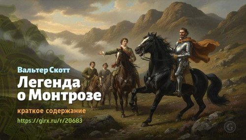 Читать краткий пересказ книги «Легенда о Монтрозе» (автор: Вальтер Скотт). Вальтер Скотт: «Легенда о.jpg