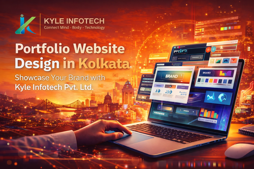 Portfolio Website design in Kolkata | Kyle Infotech Pvt. Ltd..png
