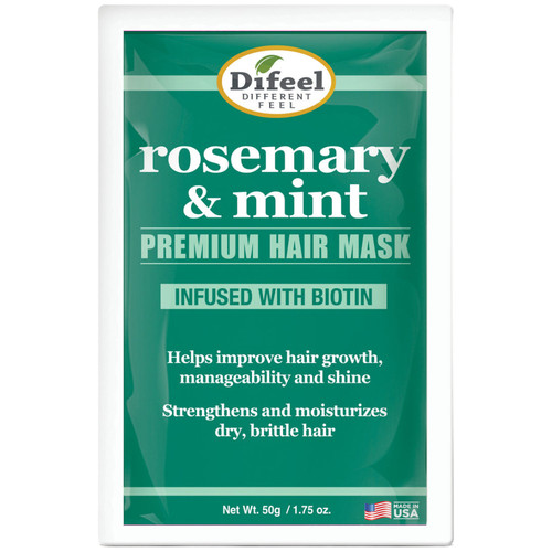 Difeel Premium Hair Mask Rosemary + Mint 1.75 oz.jpg