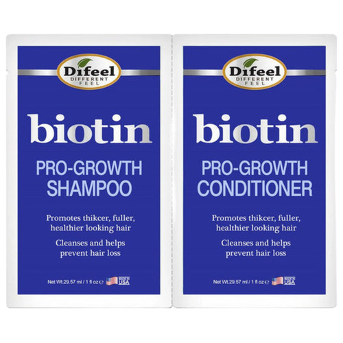 Difeel Shampoo and Conditioner Packet Biotin Pro Growth 2 x 1 oz.jpg